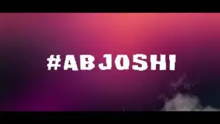 After Effects Tutorial- Epic Particles Logo Animation in After Effects - No plugin - ABJoshi