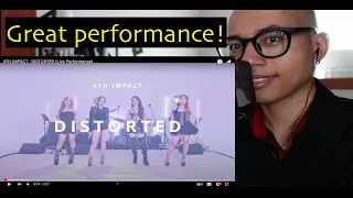 4TH IMPACT - DISTORTED (Live Performance) | REACTION | SEKSHI V