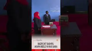 WAZIRI BASHIRU AKIAPA MBELE YA RAIS SAMIA