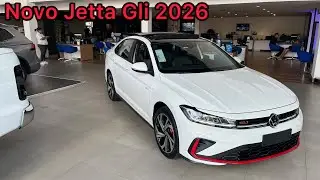 Novo Jetta GLI 2026 – review completo!  E o que NINGUÉM te contou 