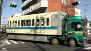 小田急5000形5060F小田原側先頭車 搬出輸送