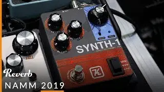 Keeley Electronics Eccos, DDR Drive/Delay/Reverb, Fuzz Bender & Synth-1 at NAMM 2019 | Reverb