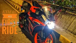 #KTM   #RC125    #FRONI  KTM RC 125 FIRST TEST RIDE