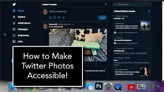 How to make Twitter photos accessible for people who are blind or low vision!