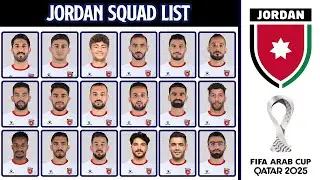 Jordan&rsquo;s Squad for FIFA Arab Cup 2025 Revealed!