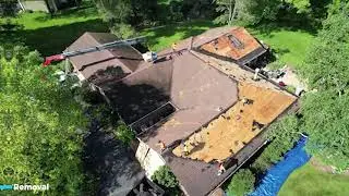 Malarkey Roofing Shingle Replacement and Seamless Gutters In West Chicago, IL