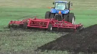 COMBIMASTER-8,0 с трактором New Holland-8050