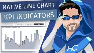 Adding KPI Indicators to Native Line Charts in Power BI