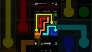 Problem Solve Of Flow Free Daily'S #games #mergepuzzle #gaming  #livegame #gameplay  #puzzle