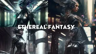 Countries of the world as Ethereal Fantasy humans generated using AI #aigenerated #midjourney