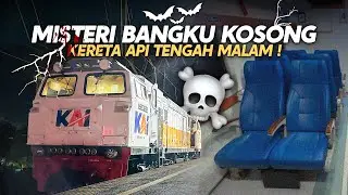 KERETA TENGAH MALAM YANG SELALU KOSONG 😰‼️ BERANGKAT JAM 12 MALAM | Trip KA Cirebon Fakultatif