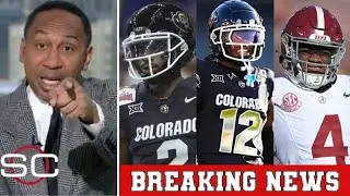 ESPN reacts to Falcons apology to Shedeur Sanders - Travis Hunter drafted by Jags - Jalen Milroe?