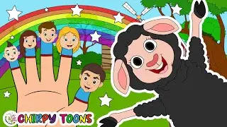 Baa Baa Black Sheep + Finger Family - Nursery Rhymes & Kids Songs | Daddy Finger Mummy Finger