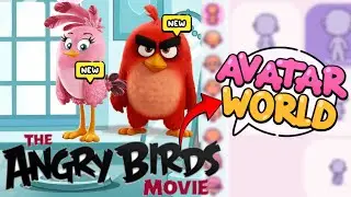 HOW TO MAKE THE ANGRY BIRDS MOVIE IN AVATAR WORLD #avatarworld #angrybirds #THEANGRYBIRDSMOVIE