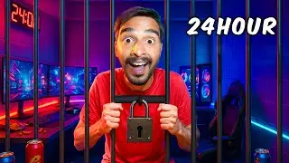 24hr locked in gaming room 🔒 Gaming Challenge