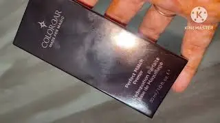 Colorbar perfect match primer .. review and unboxing