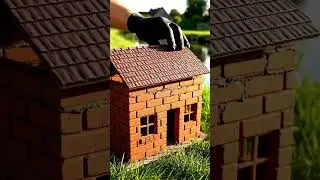 Miniature Brick House Build | Little Havens