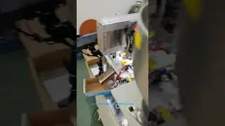 Plastic bearing steel ball cage auto assembly machine with optical sorting