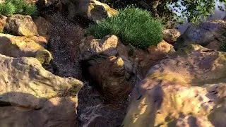 3D Animated Creek