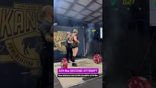 Ashley Wilson Deadlifts new ATWR 507lbs @147lbs of Bodyweight, within 1 year of starting competing.