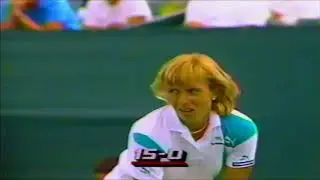 Steffi Graf vs Martina Navratilova  Lipton  1987 Semifinal (A CLASSIC TENNIS MATCH)