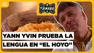 Yann Yvin prueba por primera vez la lengua en 