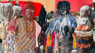 Nogokpo Professor Of Vodoursm(Torgbui Honu) Took As To His Shrine At Aflao