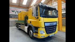 New In Stocklist For Sale: DAF CF410 EURO 6 6X2 DROPSIDE FLATBED C/W MOLASSES TANKS &ndash; 2019 &ndash; T25 DBG