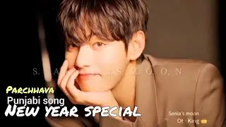 Kim Taehyung Parchhava Punjabi Song Edit Video: 🎀A Stunning Visual Treat#kim#punjabisong#viral#bts