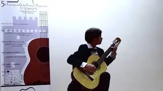 Thessaloniki Guitar Festival - Yuzanin Alexander - Final Round - B category