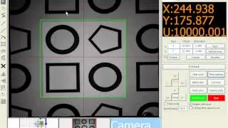 Multiple template matching test, flash laser, FL-690C