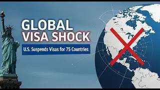 GLOBAL VISA SHOCK &ndash; U.S. Suspends Visas for 75 Countries | Breaking News| U.S. VISA BAN SHOCKS