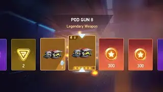 Guys getting Pod Gun 8 in event crate rush and unlock 🔓