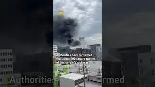 Fire breaks out at Tokyo Haneda Airport hangar during demolition