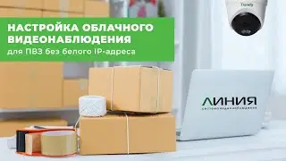 Настройка облачного видеонаблюдения в ПВЗ | Без статического IP-адреса | Видеонаблюдение Линия