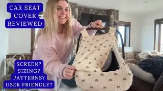 Muslin Car Seat Cover for Baby &ndash; Hooyax Breathable Privacy Canopy | What to Expect