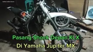 Pasang Shock KLX Di Yamaha Jupiter MX #yamahajupitermx