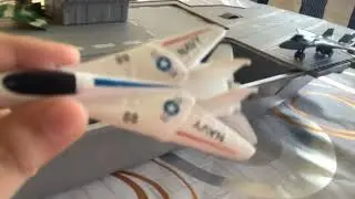 My dad bought me ￼ toy aircraft carrier ￼