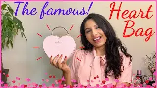 Valentines Day special ❤️ What's in my KATE SPADE - HEART BAG