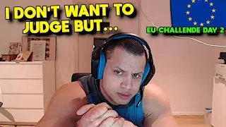 Tyler1 First Time in EU GYM - EU Challenge Day 2