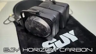 SJY Horizon Closed Carbon Planar Headphones - Open Sound in a Unique Closed-Back