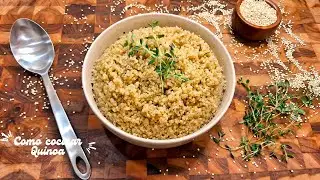 COMO COCINAR QUINOA / QUINUA | SUPERALIMENTO | ALTA EN PROTEINA | FIBRA Y ANTIOXIDANTES | SIN GLUTEN