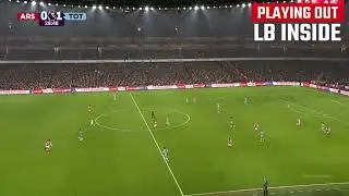 Mikel Arteta Tactics - Arsenal Build-Up Play With a Full-Back Inverting