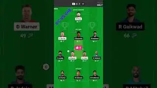 DC VS CHE DREAM11 2024 IPL