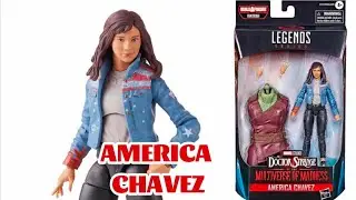 Marvel Legends Doctor Strange in the Multiverse of Madness America Chavez Action Figure Review