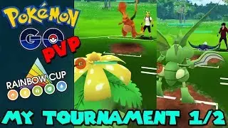 My SILPH ARENA RAINBOW CUP TOURNAMENT IN POKEMON GO -  PART 1
