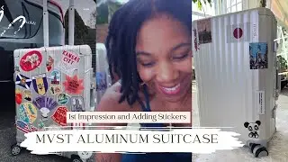 2023: Episode 10: MVST | 1st Impression + How to Add Stickers to Luggage. Rimowa Alternative!?