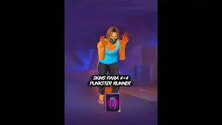 SKINS PARA 4&times;4 PUNKSTER RUNNER bottom #ffstyle #freefire #dress #ff #combinationff #india