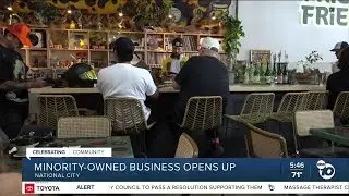 Minority-owned business opens up