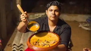 Whole Mangalapuram Dried Shark Fry With Nadan Kanji | Shark Head Curry | Fish fry with kanji |
